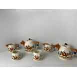 Huntsman China, Teapots, Milk Jugs and Sugar Bowls