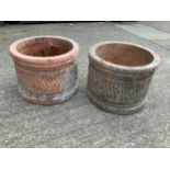 Pair of Terracotta Planters