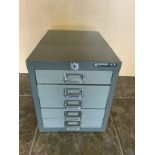 Five Drawer Bisley Filing Cabinet