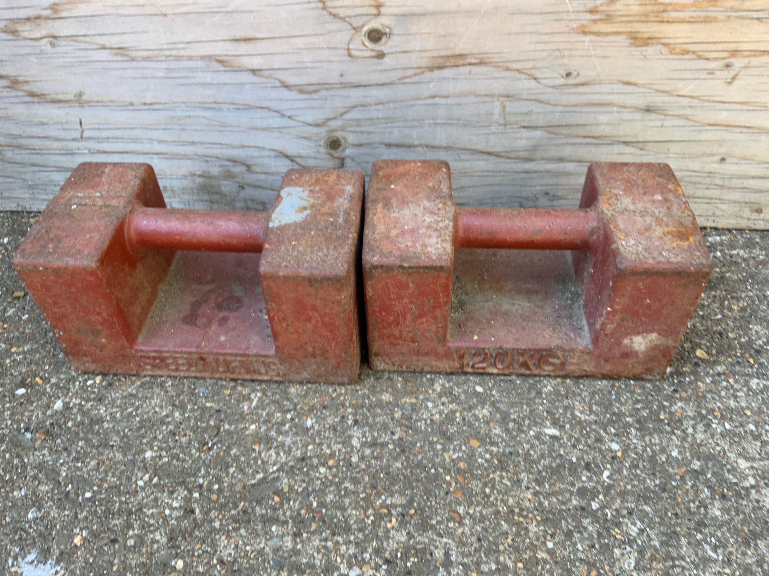 Pair of 20 Kilo Weights