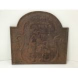 Cast Iron Plaque - 29cm W x 27cm H