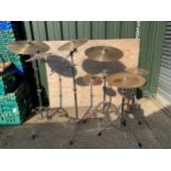 Set of Drum Cymbals