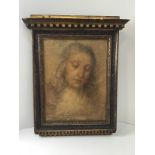 Gilt Framed Picture - Portrait