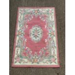 Chinese Rug - Rose Ground - 120cm x 178cm