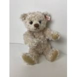 Steiff Jointed Bear with Squeaker - White Label, Limited Edition