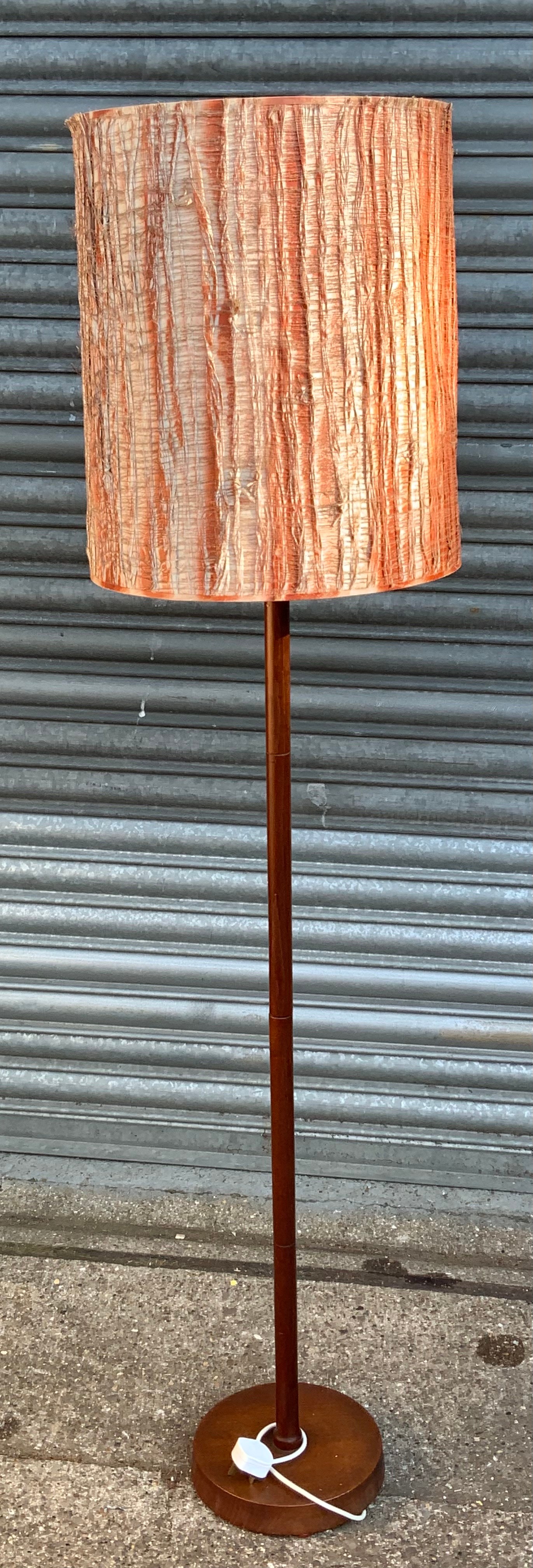 Standard Lamp with Retro Shade