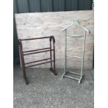 Gentleman's Valet and Towel Rail