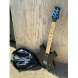 Custom Made Warlock Guitar with Bag