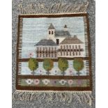 Small Polish Kelim Rug/Hanging/Prayer Mat