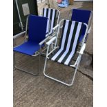 4x Folding Chairs