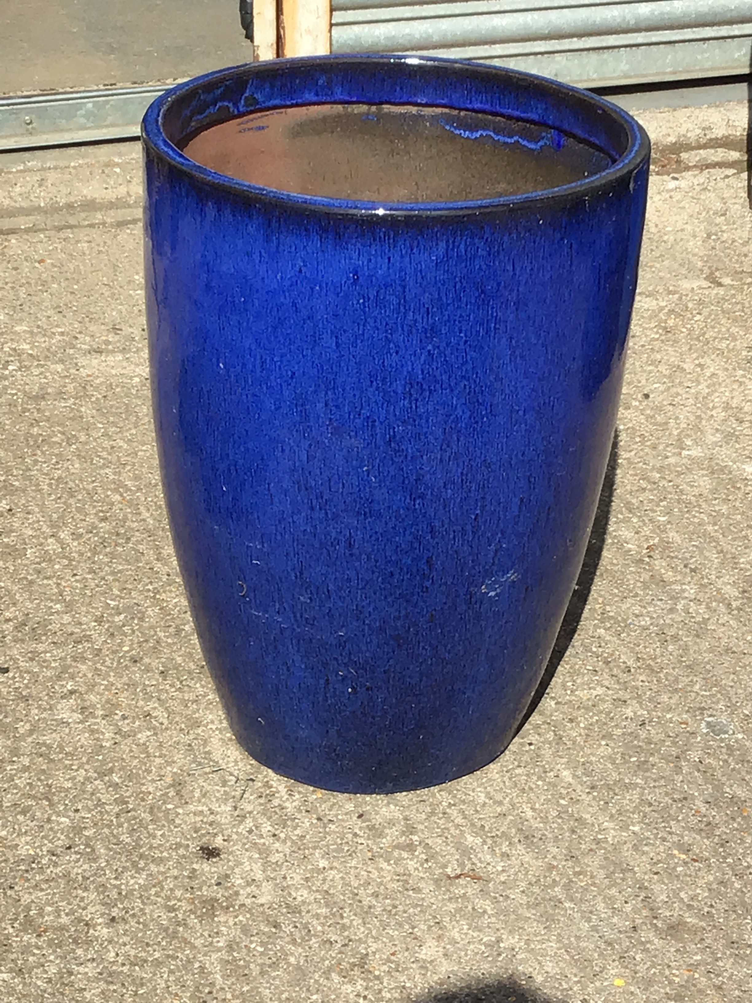 Glazed Planter - H63cm