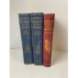Old Books Shipping Wonders of the World, Hutchison's Story of the British Nation