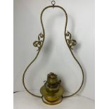 Brass Hanging Lamp