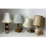 4x Table Lamps