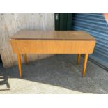 Formica Drop Flap Table - 121cm x 90cm x 76cm