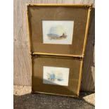 Pair of Gilt Framed Pictures