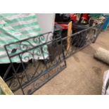 Iron Stair Railing and Gate