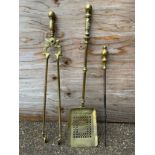 Brass Fire Irons