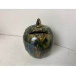 Morrison and Crawford Scottish Slipware Apple Money Box - 10cm High