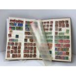 Stamp Album with Stamps