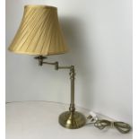 Brass Reading Light with Shade