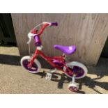Child's Bike with Stabilisers