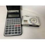 Casio Fraction Calculator and Nikon Coolpix Camera