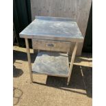 Stainless Steel Table - 75cm x 75cm