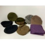 Grieves & Hawkes Beret and Other Caps, Scarf