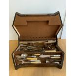 Cutlery Box with Various Cutlery Items