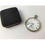 Military Pocket Watch - Working Order - Marked B.54 with Arrow