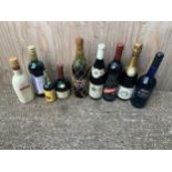 Various Bottles of Alcohol