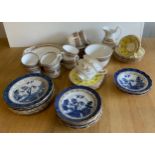 Part Tea Set and Other China