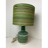 Studio Pottery Table Lamp