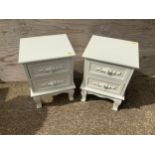 Pair of Small Bedsides