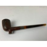 Henry Perkins 1893 Pipe with Silver Collar