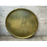 Large Brass Tray/Table Top