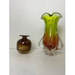 Medina Bottle and Retro Vase
