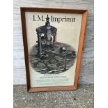 Framed Advertising Print