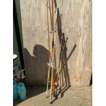 Fishing Rods and Golf Clubs