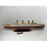 Kit Made Model Ship - Titanic