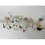Glass Ornaments - Mainly Animals
