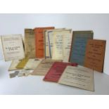 Collection of Railway Ephemera - Forms, Reports, Timetables and Accidents etc