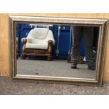 Modern Ornate Framed Bevel Edged Mirror