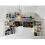 Collection of Beads for Jewellery Making/Crafting in Case