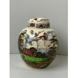 Mason's Game Birds Ginger Jar - 24cm High