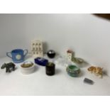 Ornaments, Trinket Dishes, Ashtray, etc - to include Wedgwood and Coopercraft