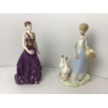 Royal Worcester Anniversary Figurine of the Year 2007 - Juliet and Byron Molds 1980 Figurine