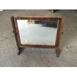 Mahogany Toilet Mirror