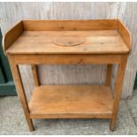 Pine Washstand - 79cm x 41cm x 86cm